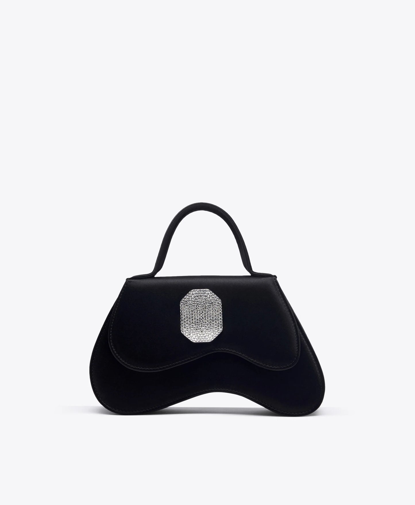 Divine Velvet Bag with Crystal Ornament