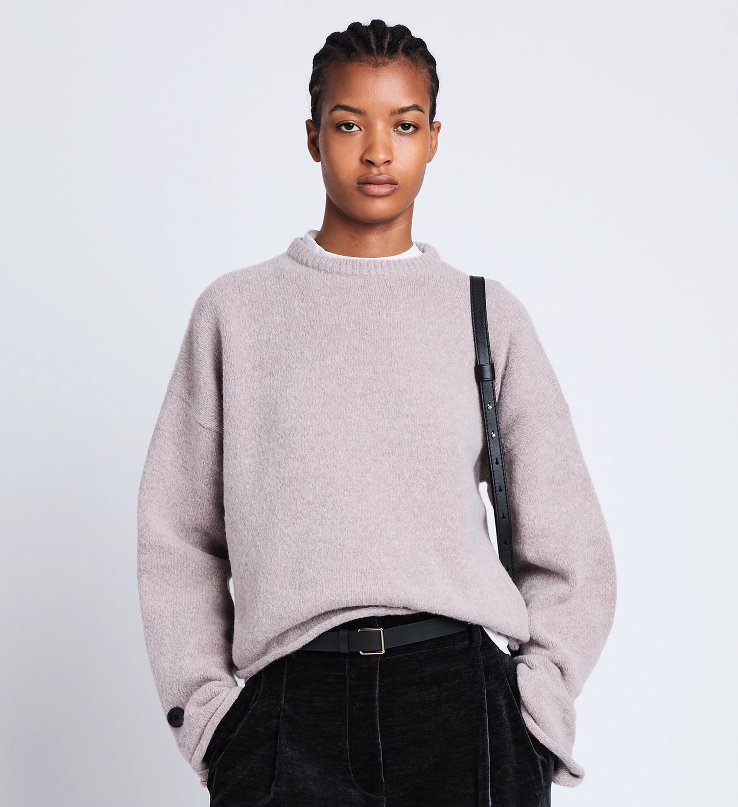 Tara Knit Sweater in Wool Blend
