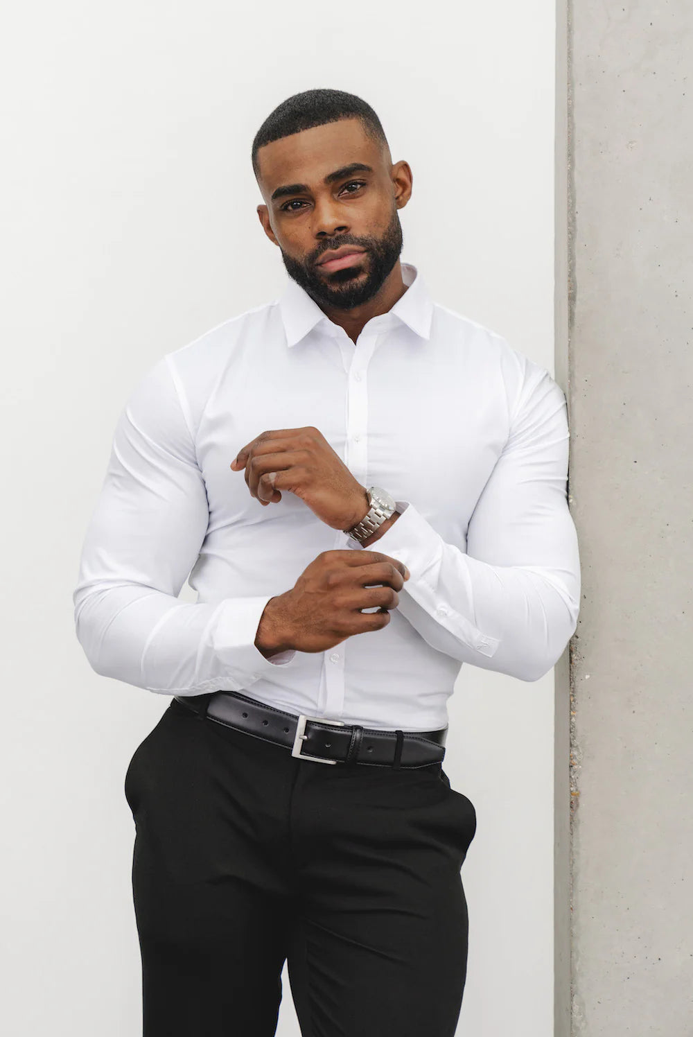 Muscle Fit Dress Shirt