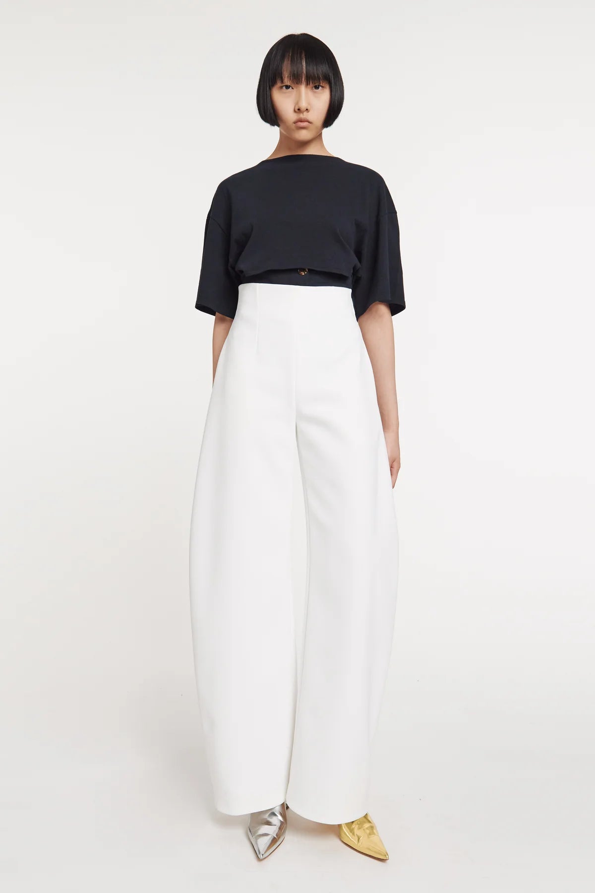 Rounded Tailored Trousers