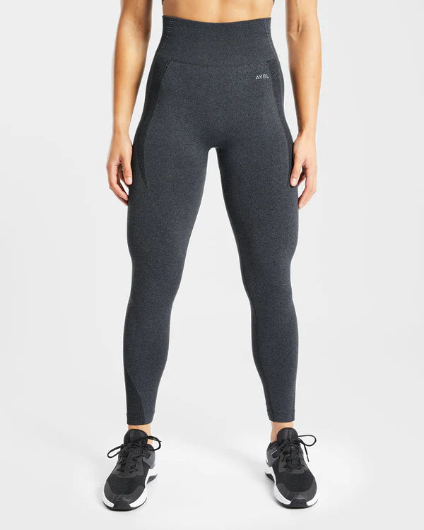 Balance V2 Seamless Leggings Speckle Black