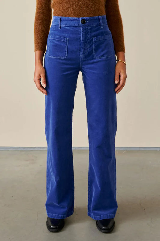 Blue Corduroy Pants