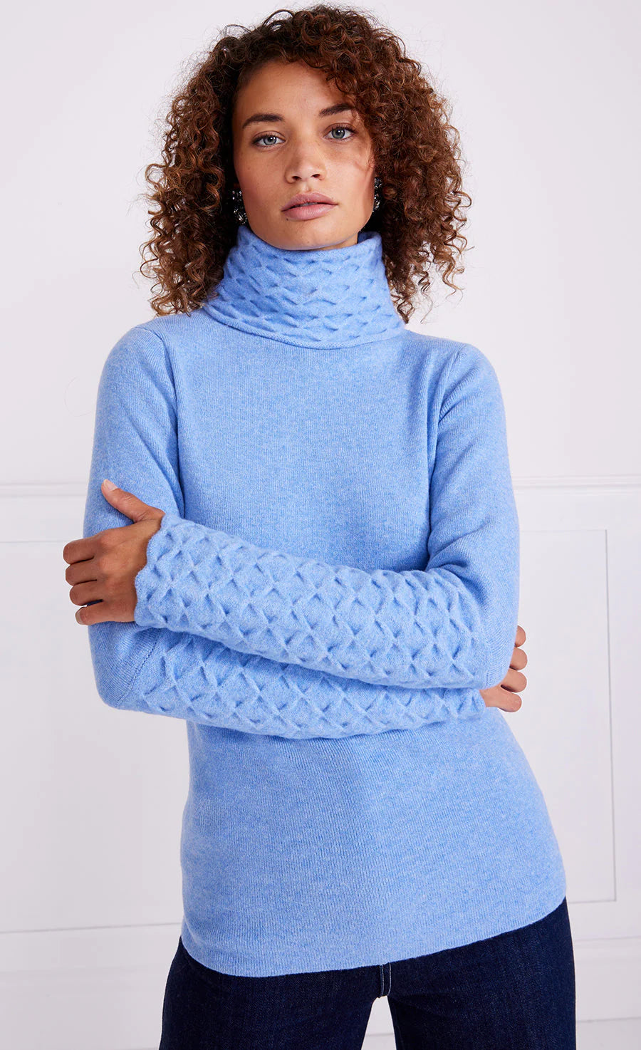 Honeycomb Knit Jumper