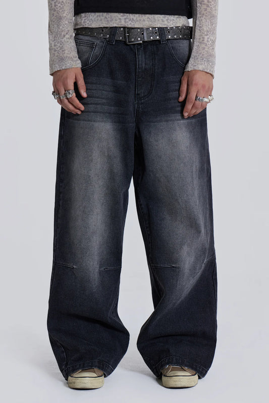 Washed Black Colossus Jeans