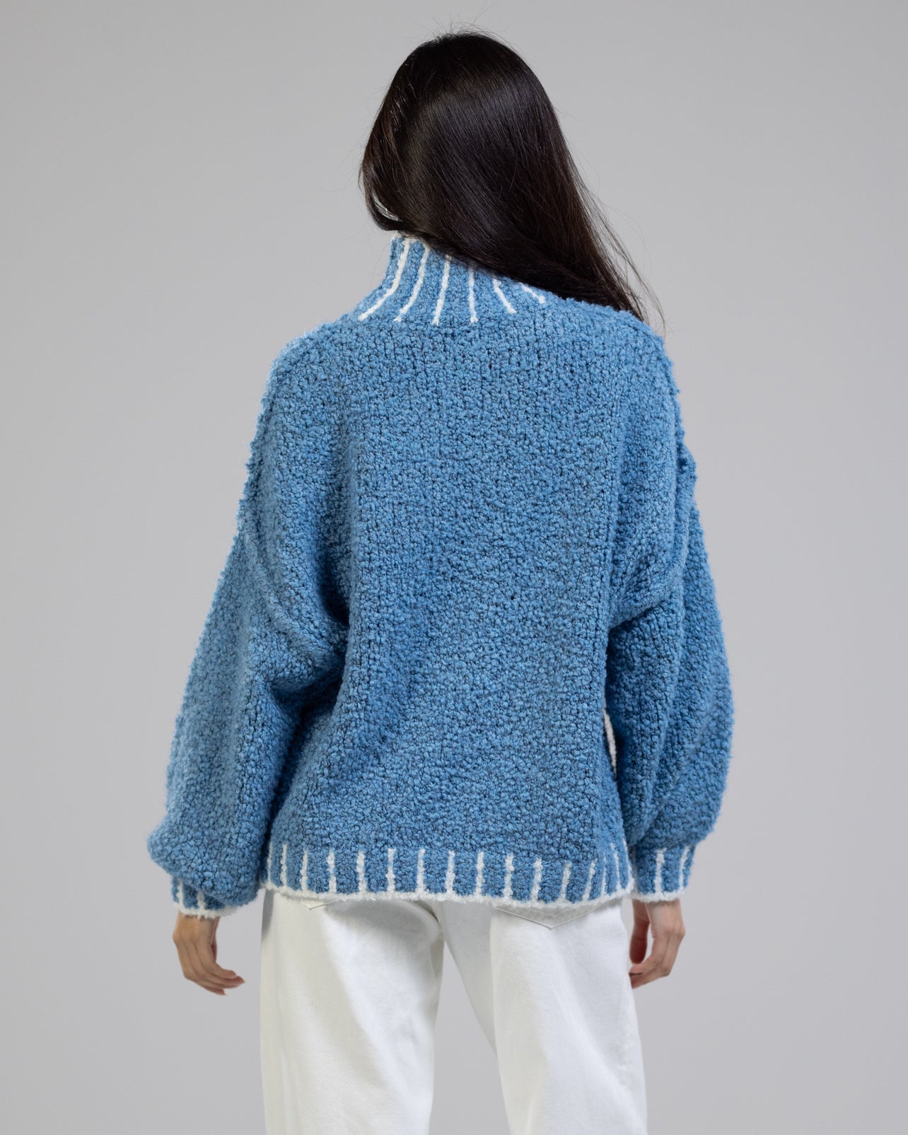 NEW | Iris Sweater | Blue | Alpaca Wool