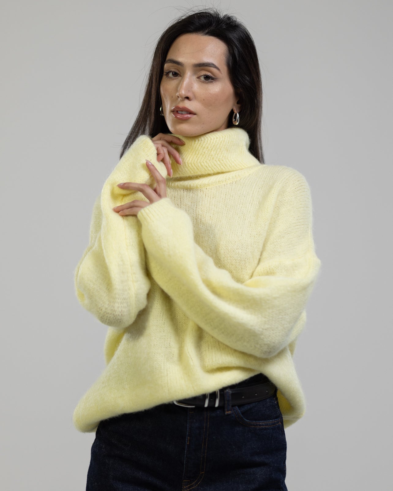 NEW | Sirella Sweater | Pastel Yellow | Alpaca Blend