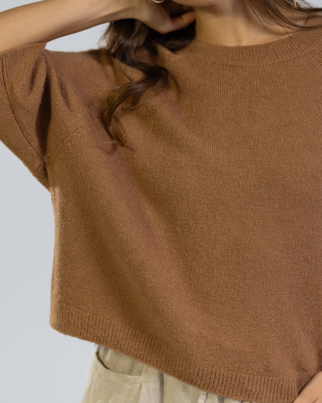 NEW | Erin Sweater | Camel | Alpaca Blend