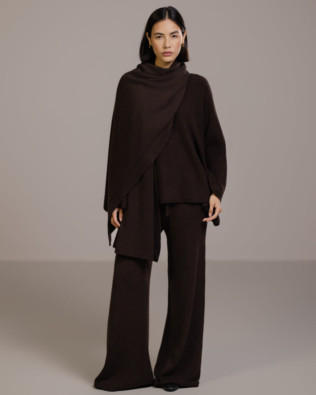 Ribbed Sweater | Espresso Brown