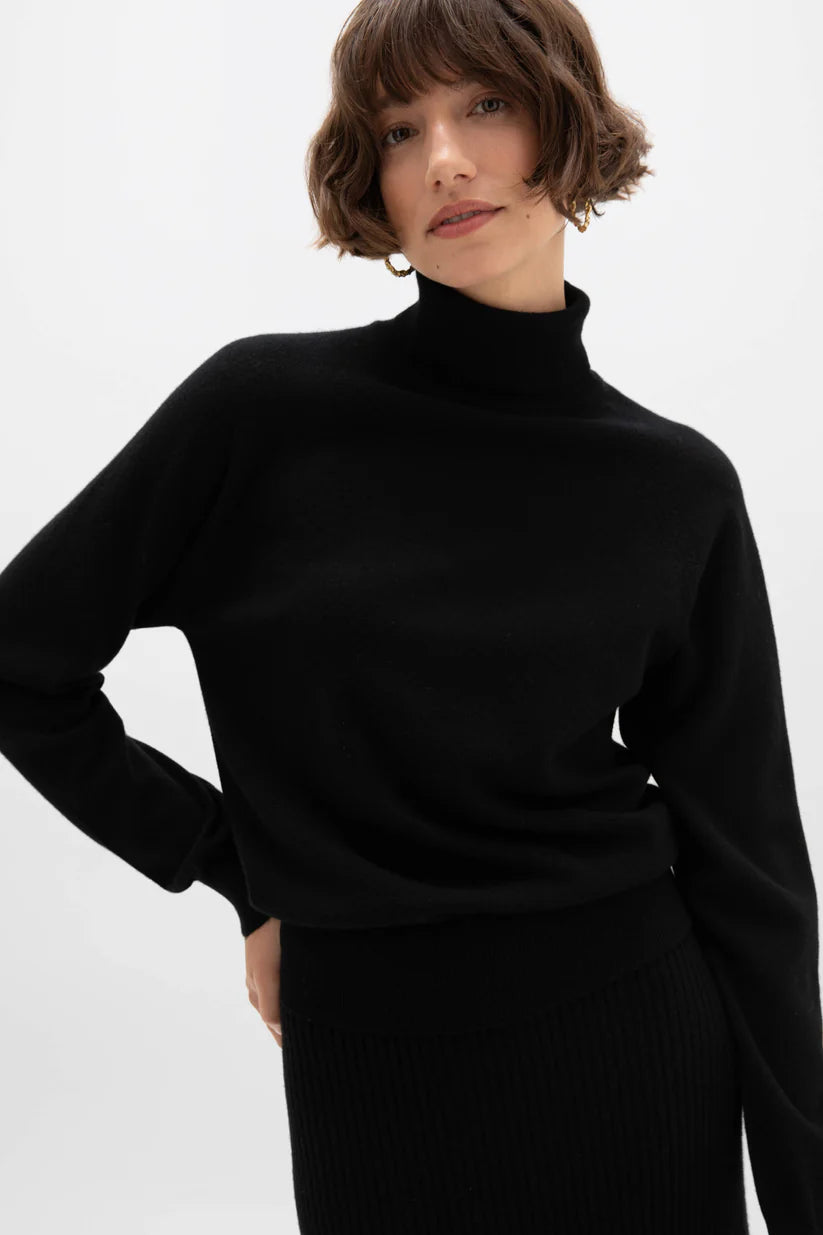 Classic Cashmere Roll Neck