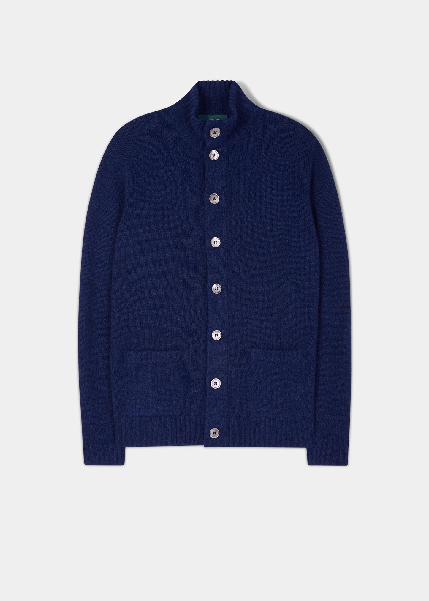 Landford Men's Lambswool Buttoned Jumper - Regular Fit