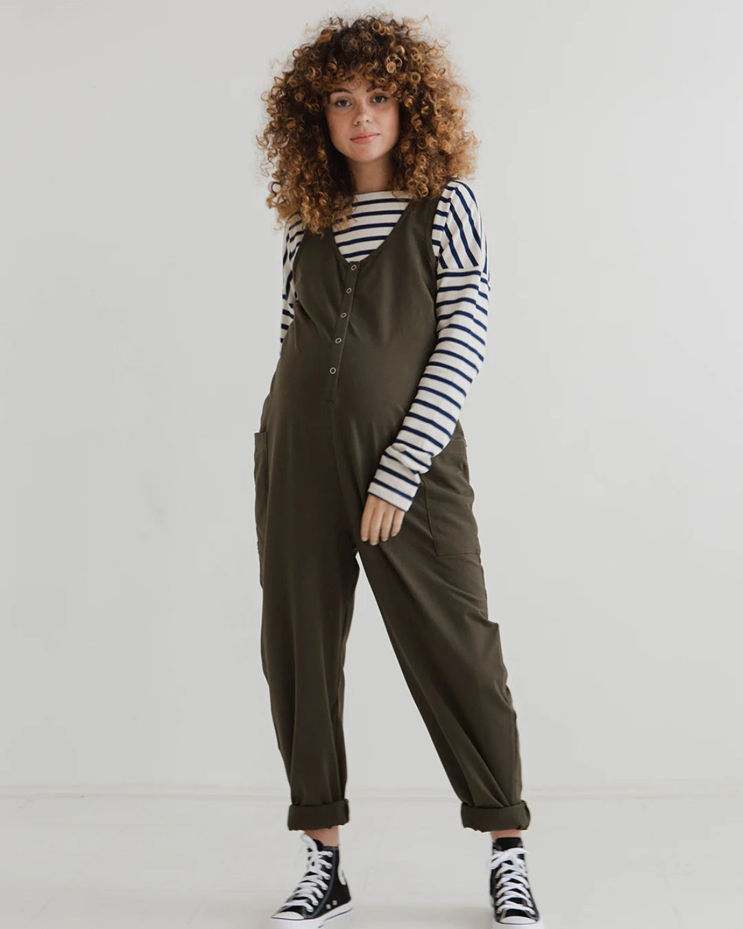 POPPY COTTON JERSEY JUMPSUIT