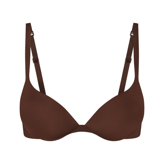 TEARDROP PUSH-UP BRA - COCOA