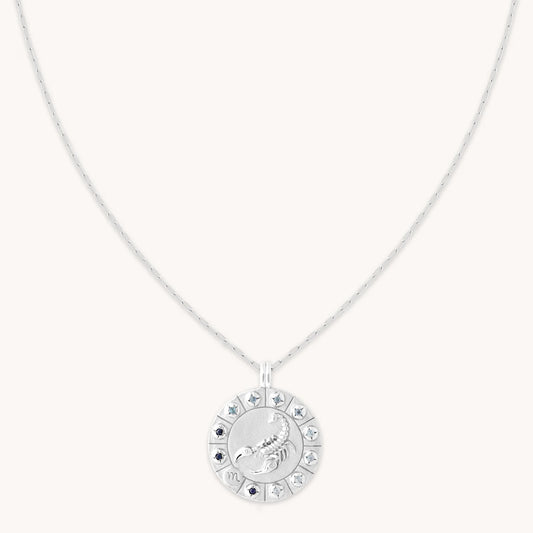 Scorpio Silver Pendant