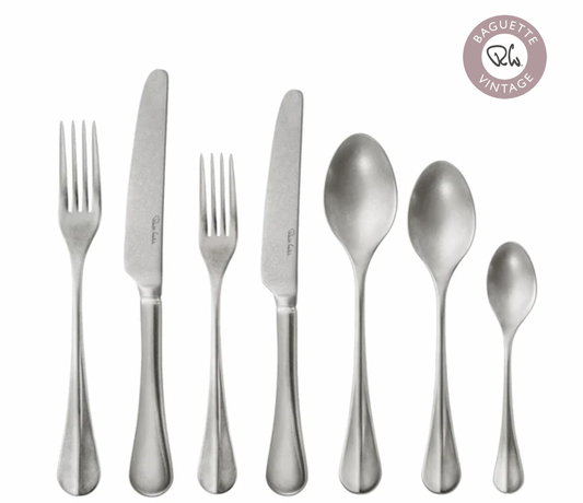Baguette Cutlery Place Setting, 7 Piece
