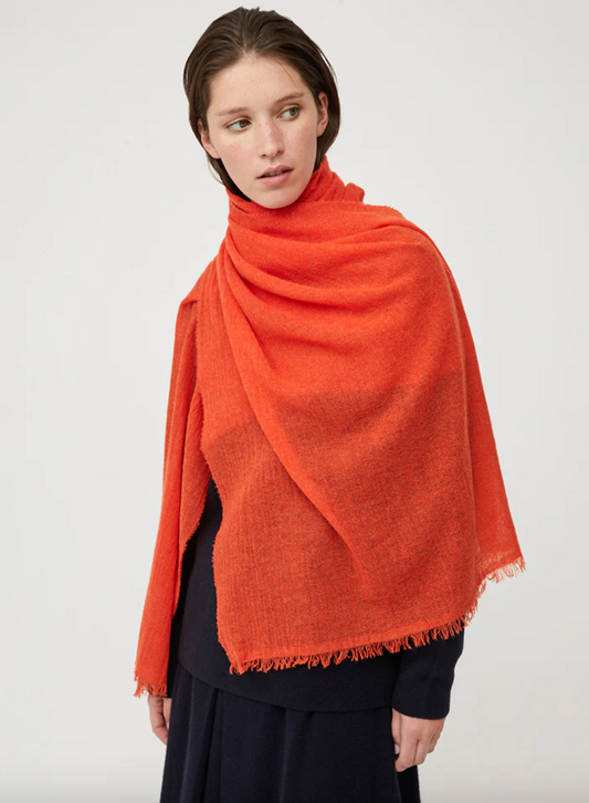 Sera Shawl in blaze