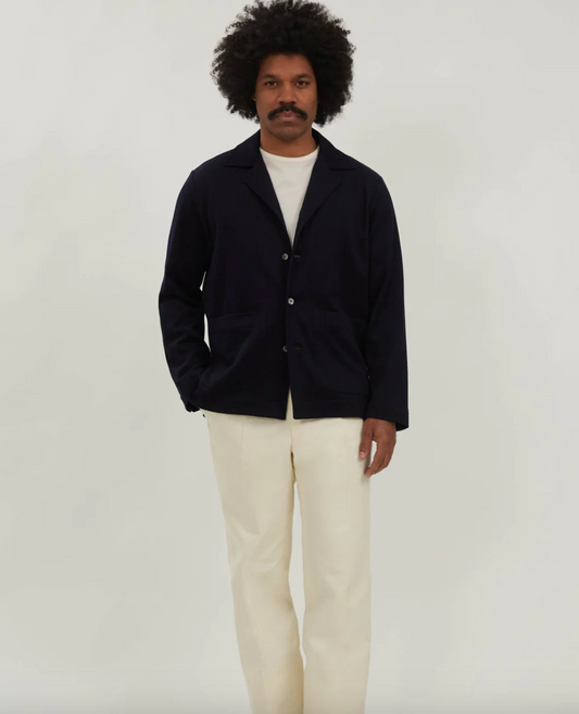 Lounge Jacket- Navy Guarnissage Cashmere