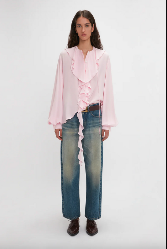 Romantic Blouse In Orchid