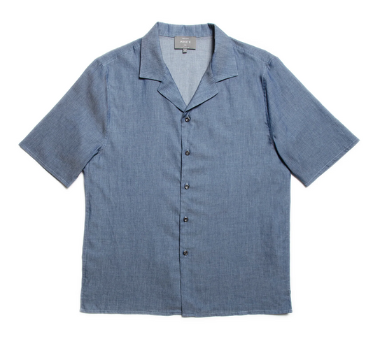 The Flyweight Cuban Collar Shirt - Ink
