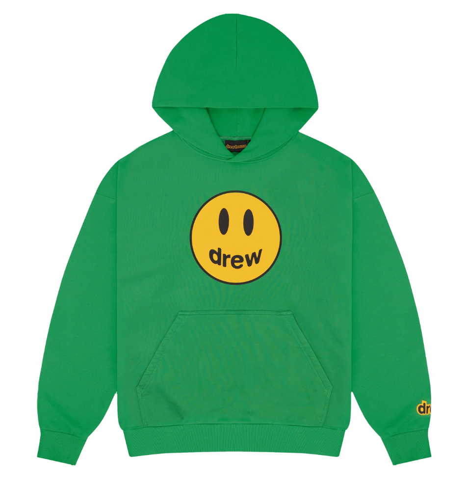 Drew House - mascot oversized hoodie green