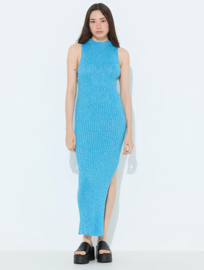 Robe Longue Bleu