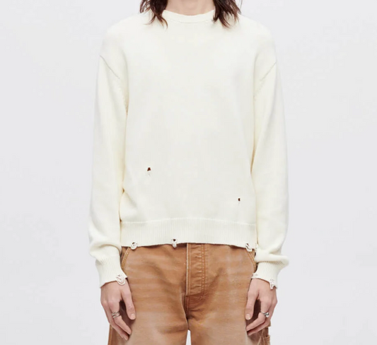 RE/DONE - THRASHED SWEATER