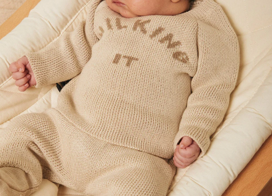 Fable Milking It Sweater Oat