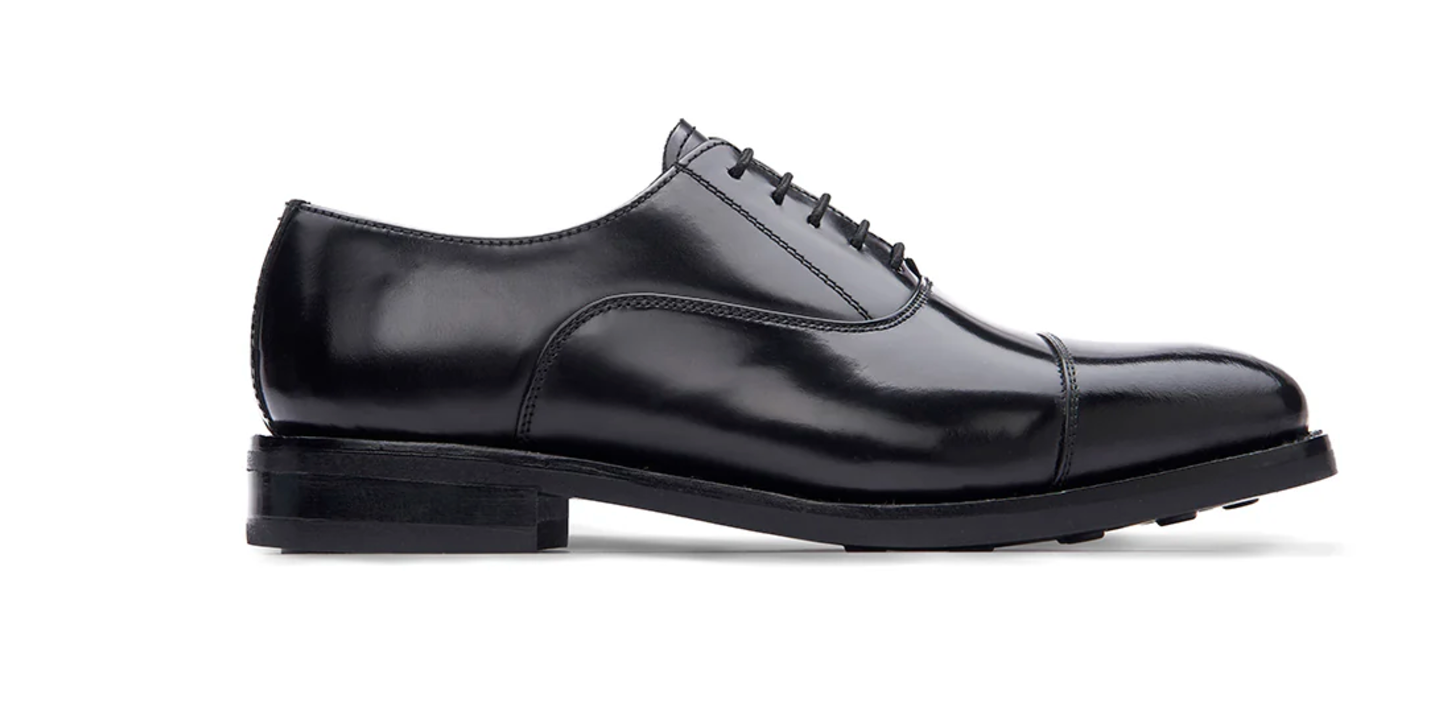 Oxford Shoe - Rubber Sole - Black