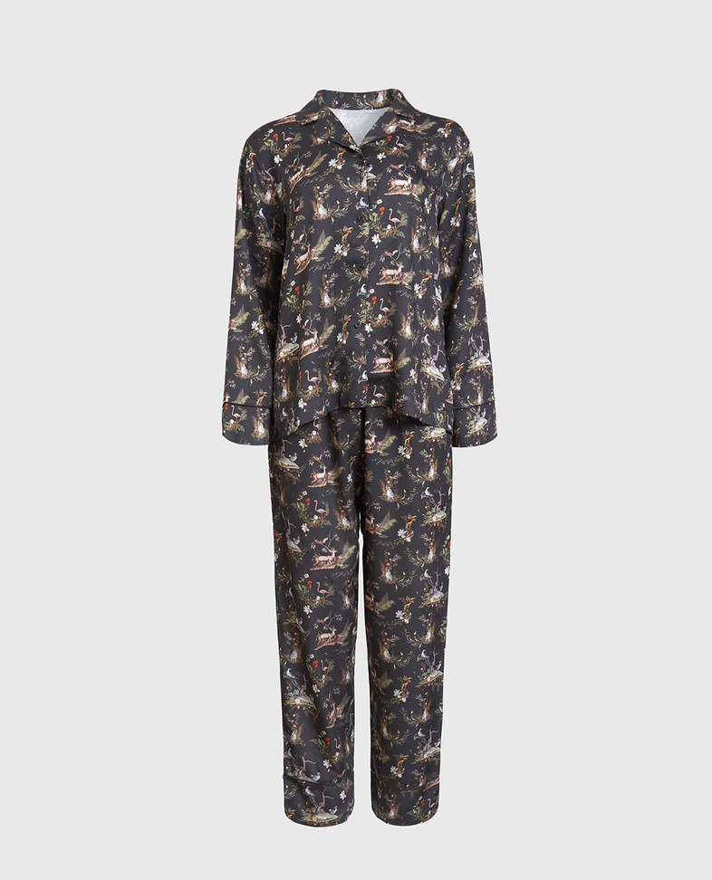 Wonderland Black Pyjamas