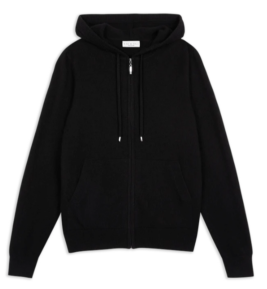 Women's Finest Cashmere Full Zip Hoodie