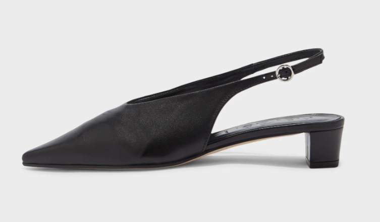 Aeyde - Oti Leather Slingback Pumps