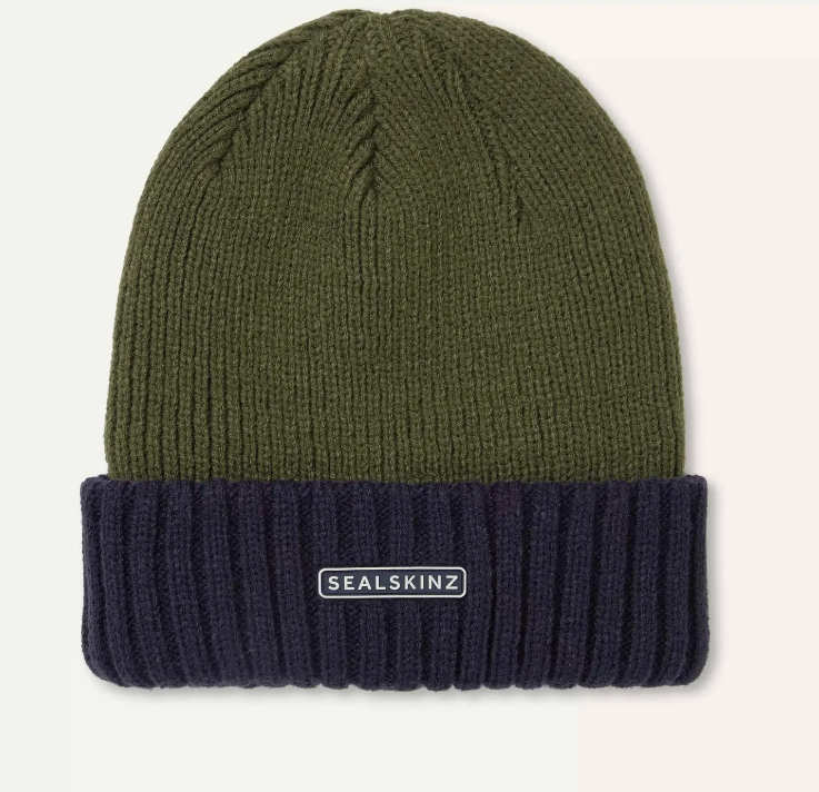 Waterproof Cold Weather Roll Cuff Beanie Hat