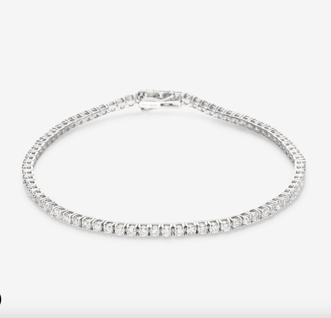 Ina Mar 18K Yellow Gold Diamond 2.10ct.twd. Tennis Bracelet 7"