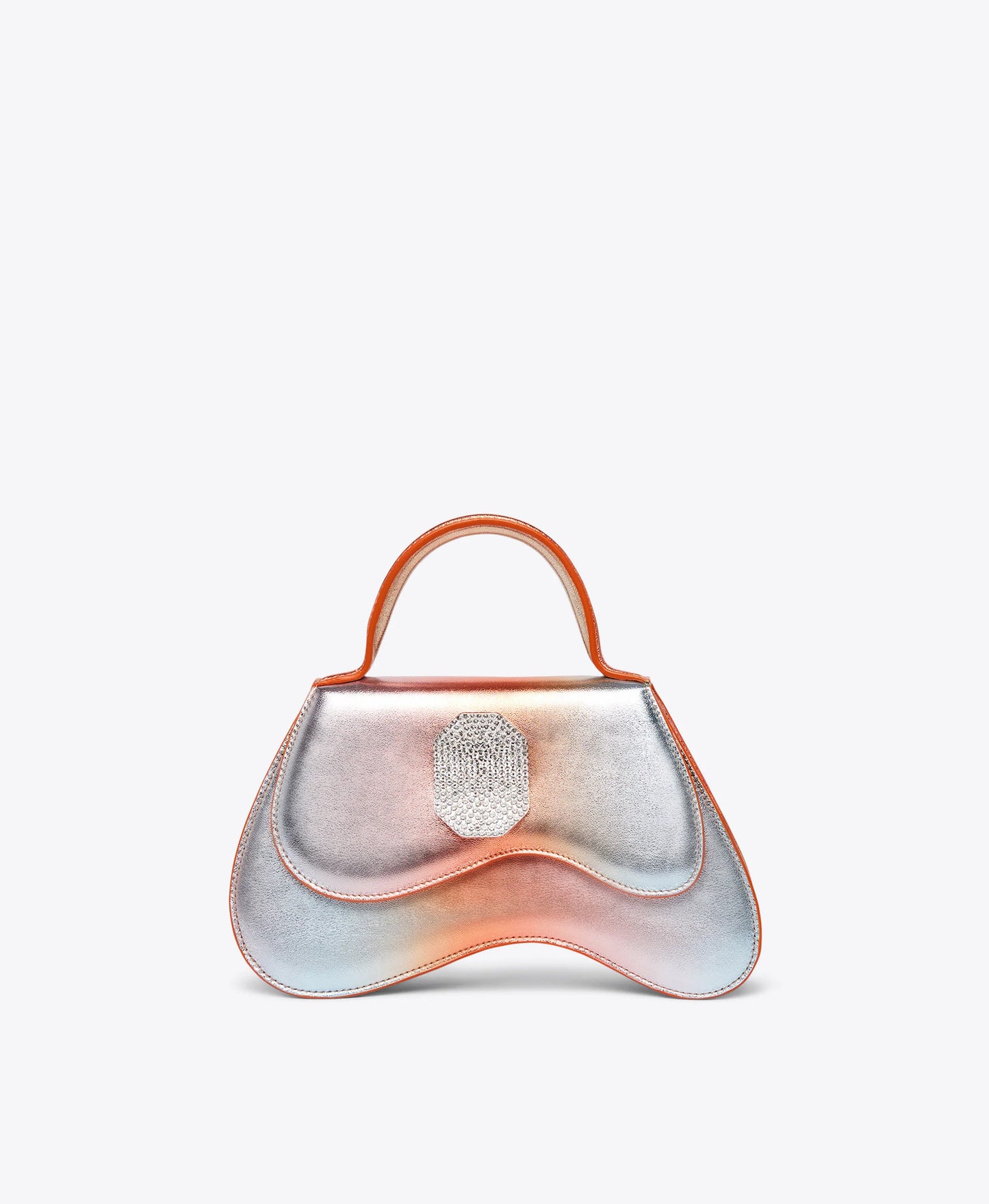 Divine Velvet Bag with Crystal Ornament