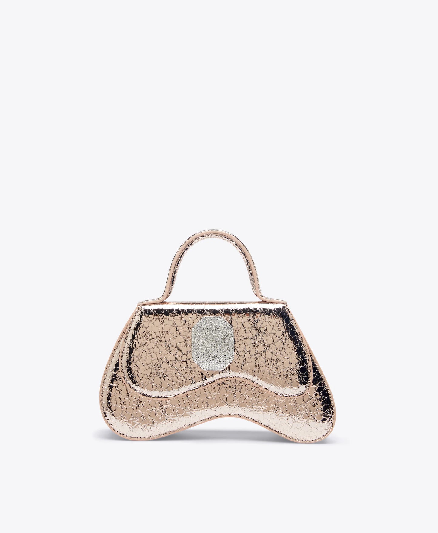 Divine Velvet Bag with Crystal Ornament