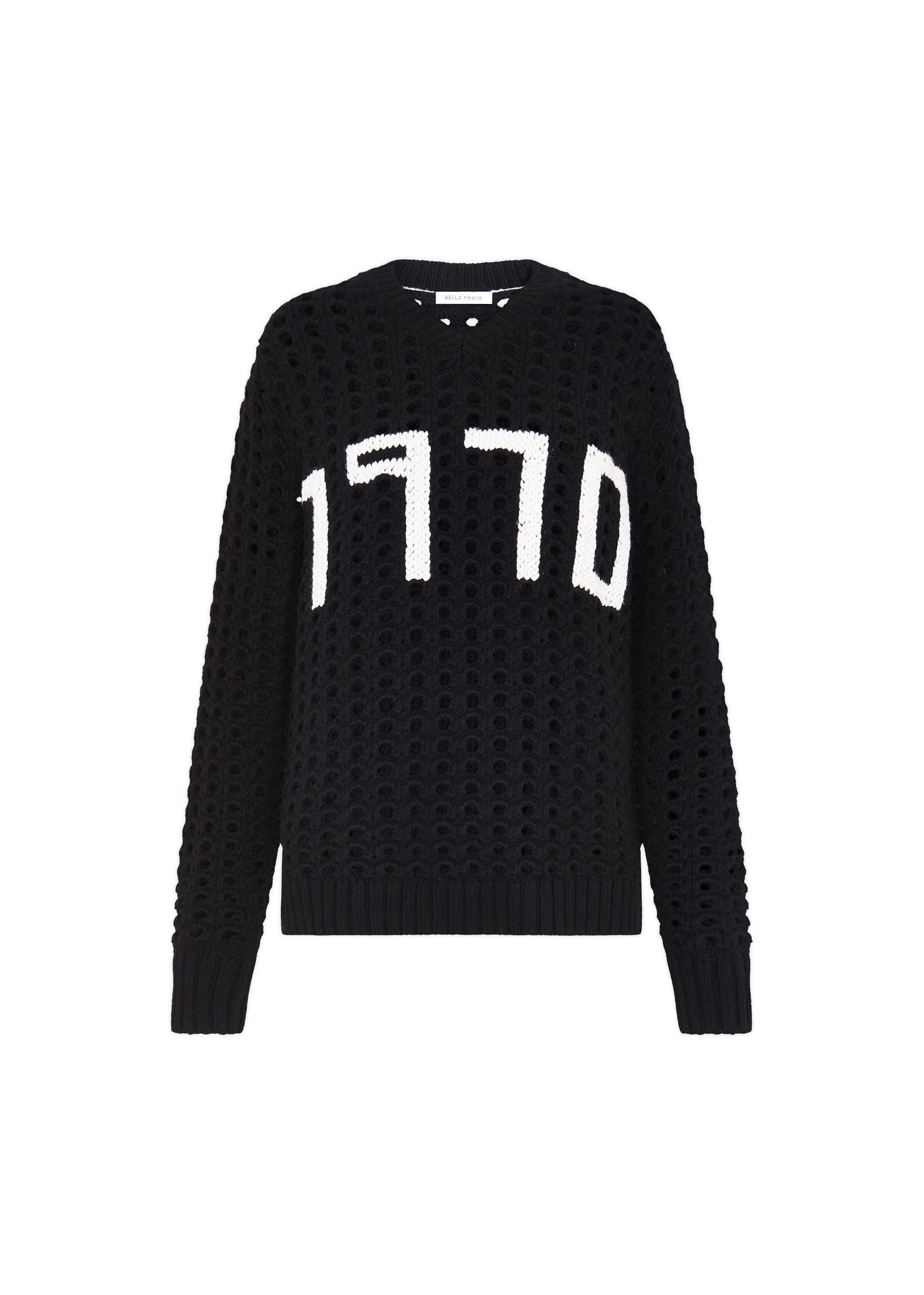 OPEN STITCH OVERSIZED JUMPER