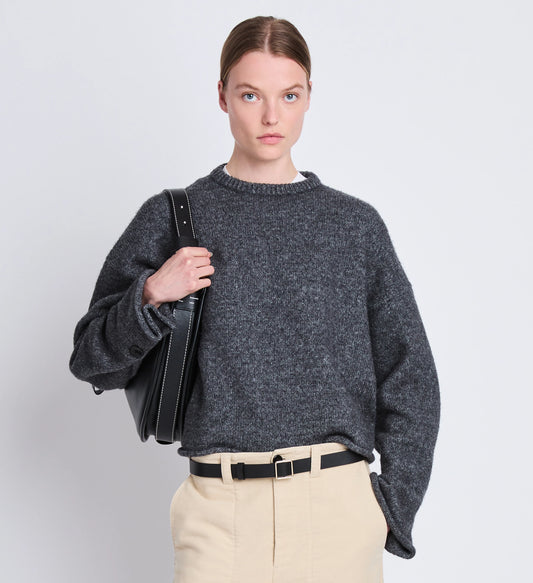 Tara Knit Sweater in Wool Blend