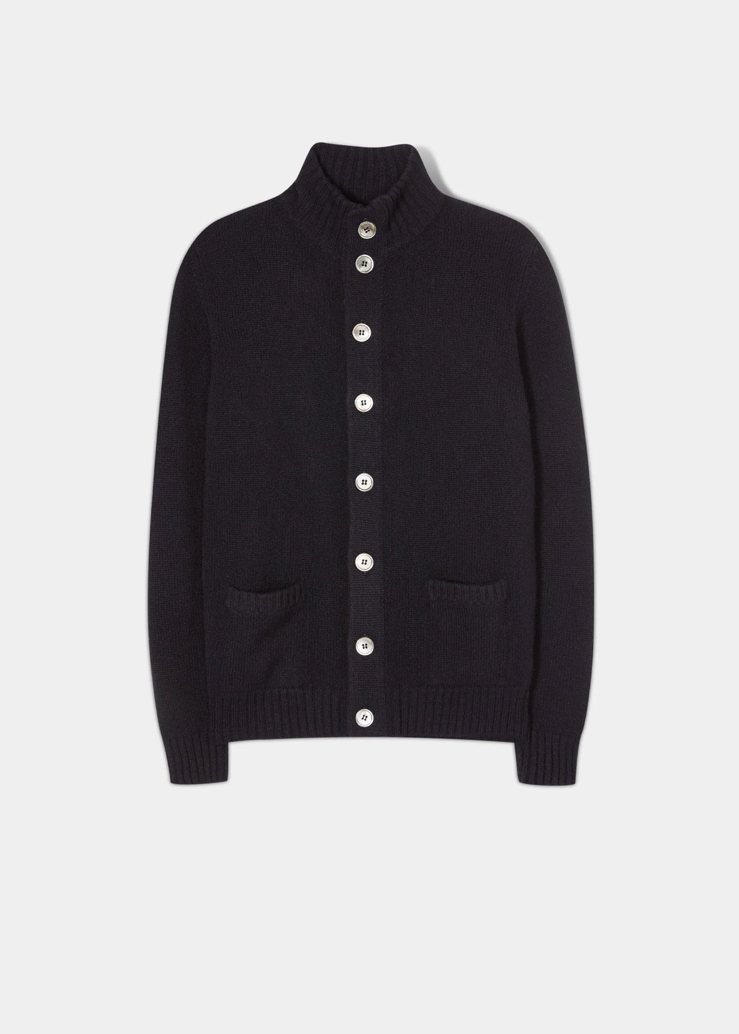 Landford Men's Lambswool Buttoned Jumper - Regular Fit
