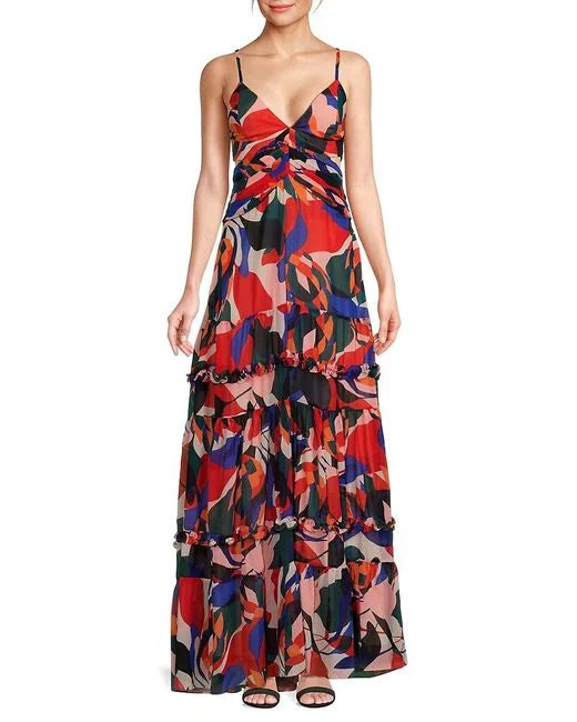 Moscow Floral Maxi Dress