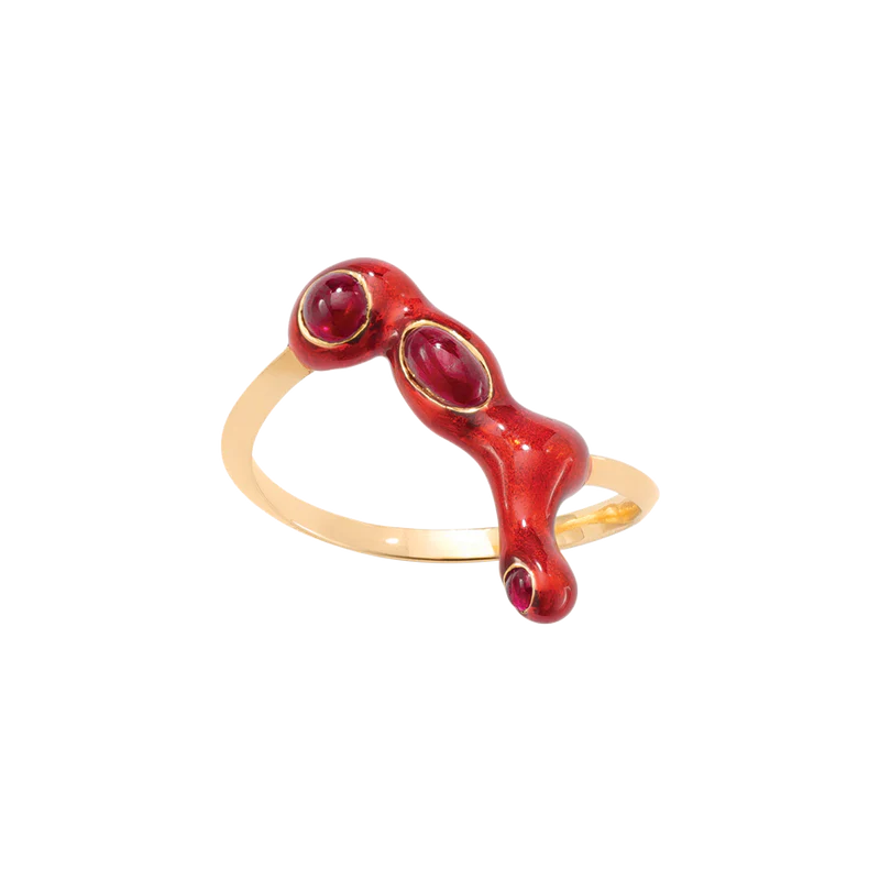 Blood Red Ring