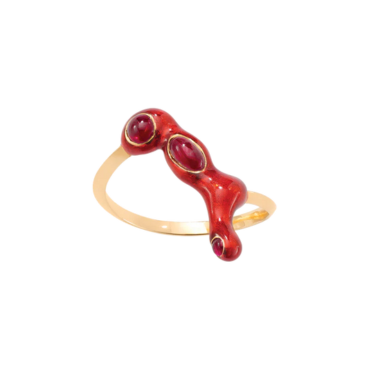 Blood Red Ring
