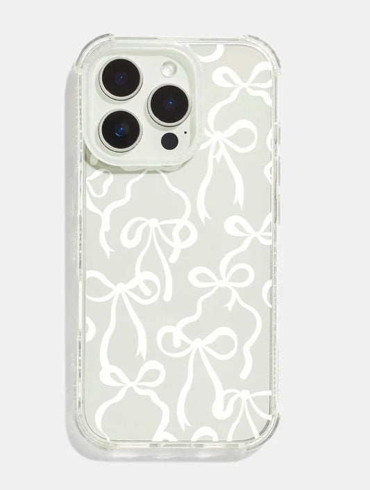 White Bows Iphone Case