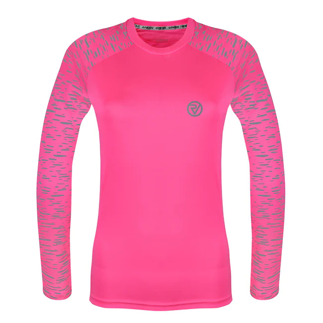 REFLECTIVE WOMEN'S LONG SLEEVE TRAINING TOP