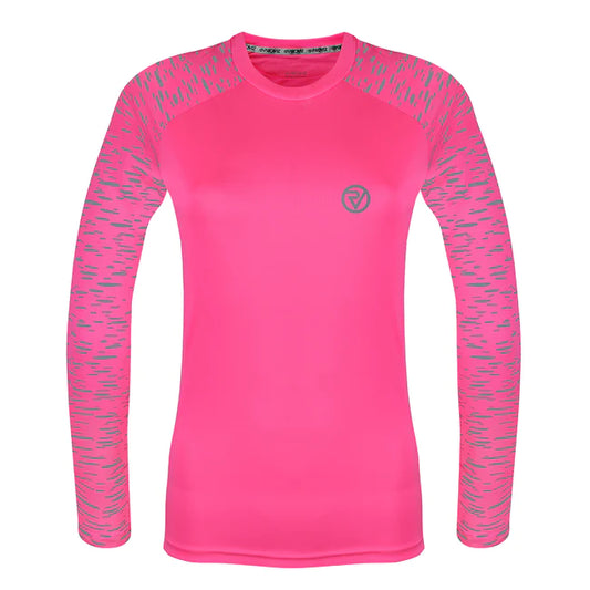 REFLECTIVE WOMEN'S LONG SLEEVE TRAINING TOP
