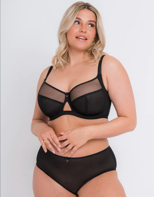 Victory Balcony Bra Black