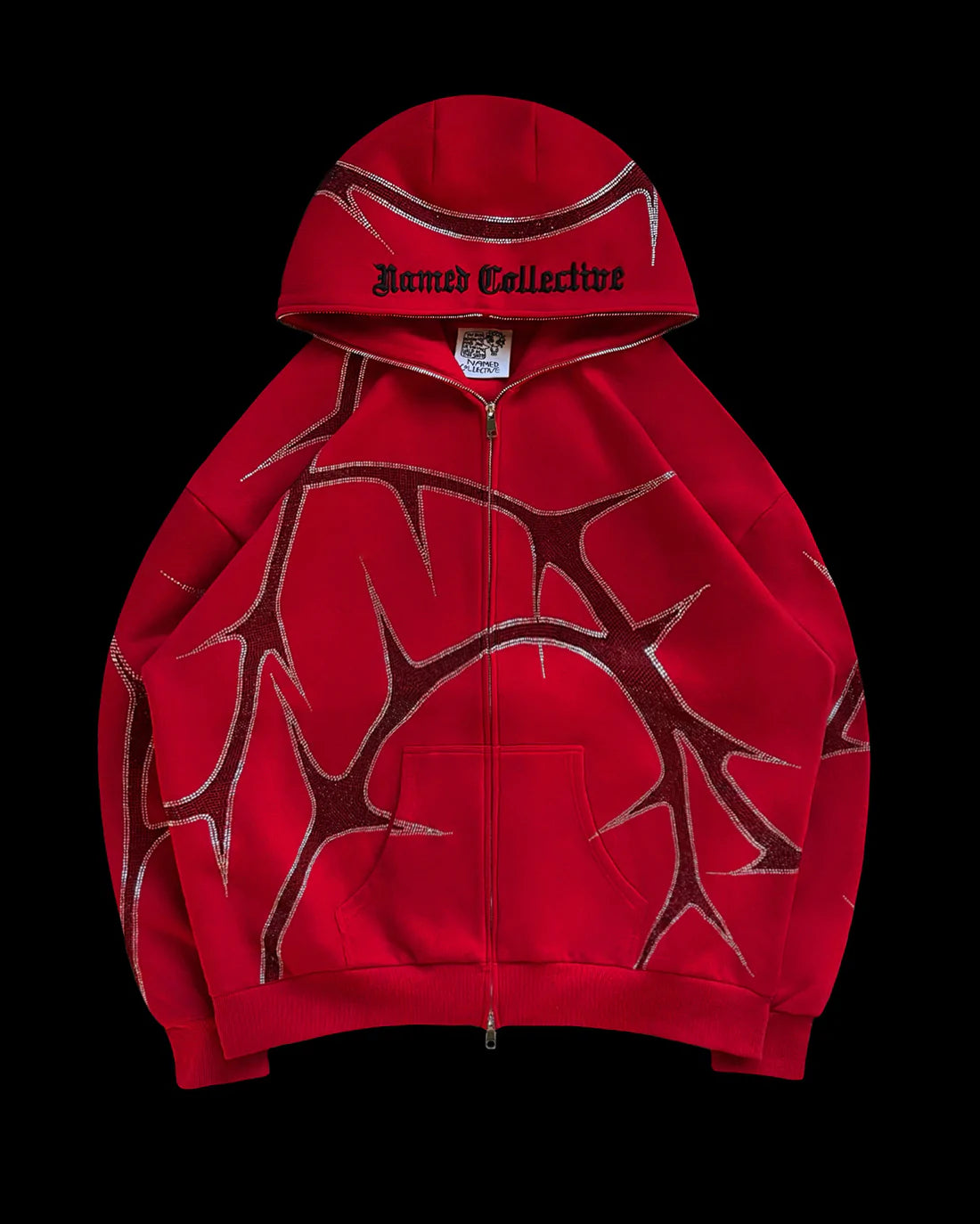 VENOM ZIP HOODIE BLACK WIDOW